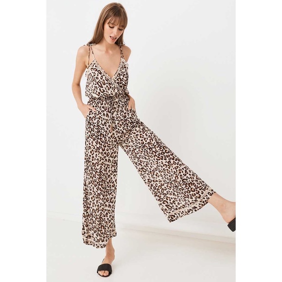 NWT Spell & the Gypsy Collective Bodhi Leopard Jumpsuit - Picture 5 of 15
